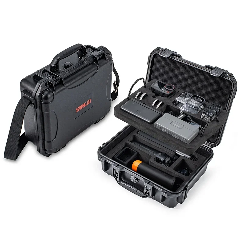 

2 Layers Hard Case for DJI Osmo Action 5 Pro Camera Accessories Carrying Case Waterproof Box Portable Travel Suitcase