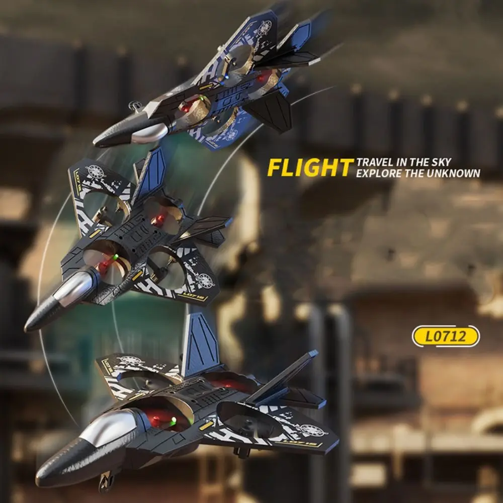 

EPP Foam Remote Control Foam Fighter RC Remote Control Aircraft Rechargeable Four Motor Helicopter Portable with Light