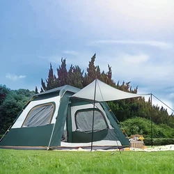 Namiot rodzinny kempingowy Namiot Outdoor Camping Camping W pełni automatyczny namiot szybko otwierający się Sprzęt turystyczny 4-6 osobowy namiot Plecak Namiot