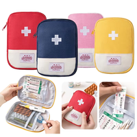 Travel Medicine Bag Pill Storage Pouch Outdoor Essentials Emergency Survival Bag Mini First-aid Kit Portable Home Storage Bag