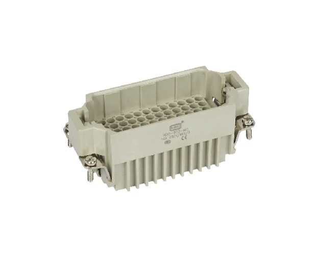 HDXBSCN Industrial rectangular heavy duty connector HDC HDD-072 core Male and Female Insert  10A 250V waterproof aviation plug