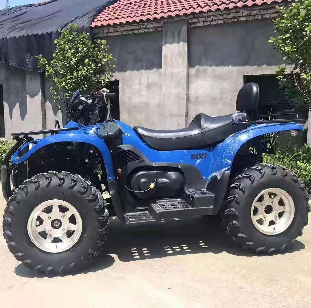 Hot Sale 4water Cooled Cuatrimoto Beach Buggy 4X4 All Terrain Vehicle 2WD 4WD Atv 4x4 500cc Quad Atvs Bikes For Sale