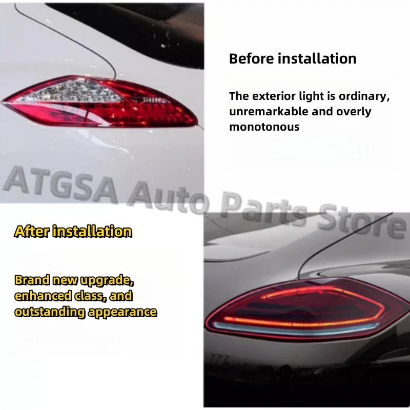 

Задние фонари ATGSA подходят для Porsche Panamera 970 2010-2013. Новые модернизированные задние фонари