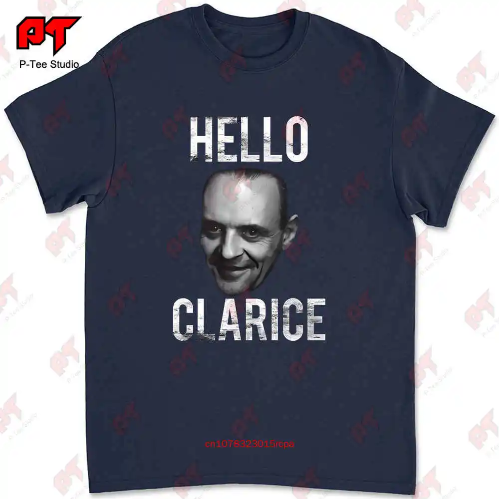 Silence Of The Lambs Hello Clarice Men'S T Shirt Hannibal Lecter Anthony Hopkins 83J2