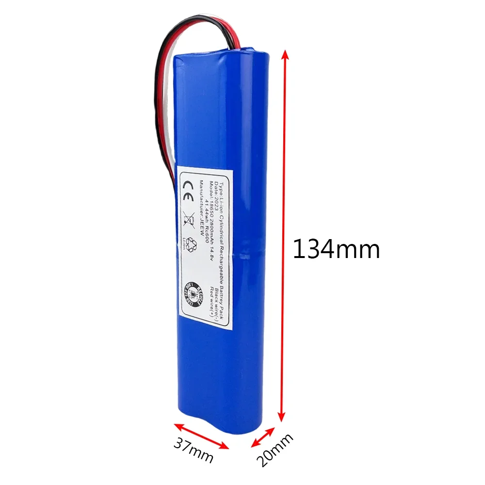 New 14.8V 2800mAh 4S1P  Li-ion Battery Good Quality For CECOTEC Conga 3290 3390 3490 3590 3690 3790 3890 Robot Vacuum Cleaner