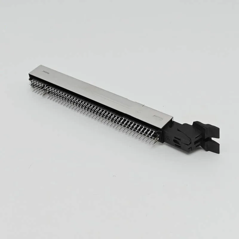 2PCS 5PCS PCI-E 3.0 graphics card slot, DIP 164P, black fish-tail socket with shield cover and latch