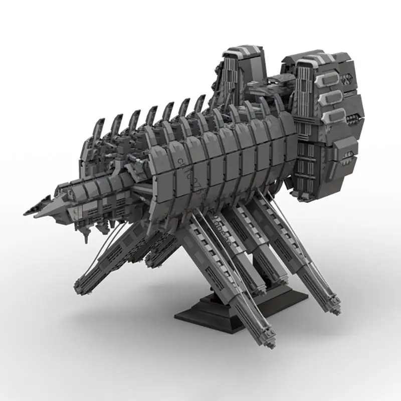 

Новинка, 4370 шт., популярная серия космических технологий Moc Usg Ishimura Dead, модель на заказ, головоломка «сделай сам», креативные идеи, детская игрушка, подарок на день рождения