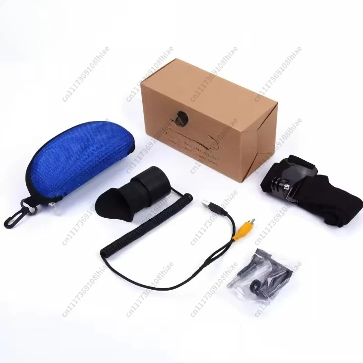 0.39-inch OLED thermal imaging night vision rangefinder with miniature large screen,38mm eyepiece, and 16x optical magnification