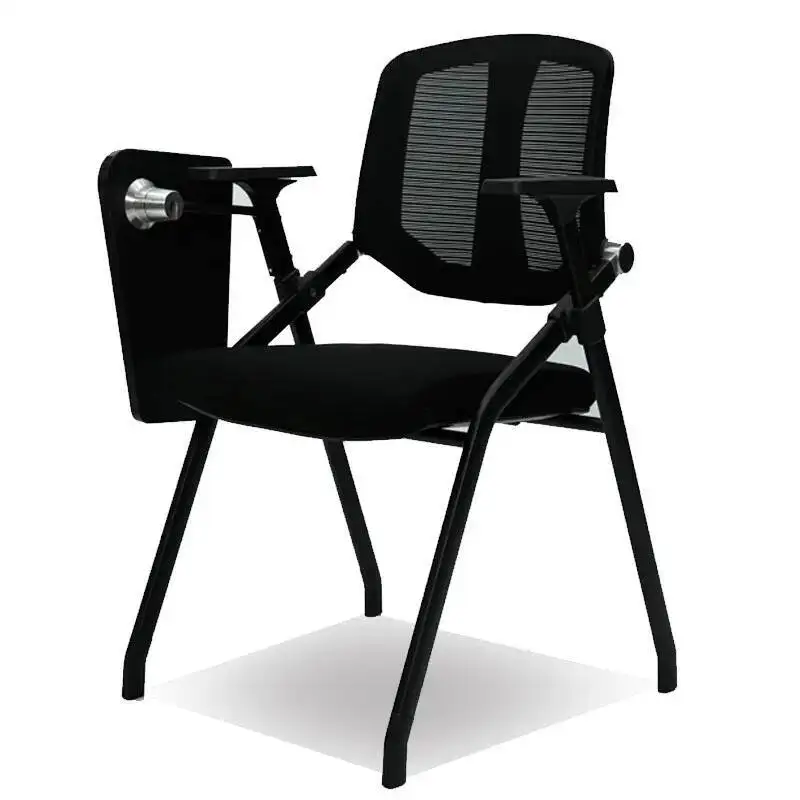 

Chairs with Office Folding Training Writing Tablet Meetings Training Office Chairs Modern Simple Office Furniture Sillas FYOC