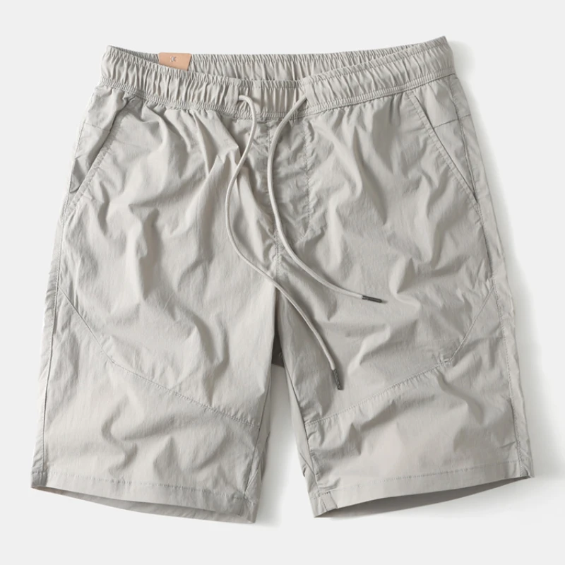 summer thin American casual shorts quick dry quick dry beach shorts Cargo shorts straight leg loose quarter pants stretch