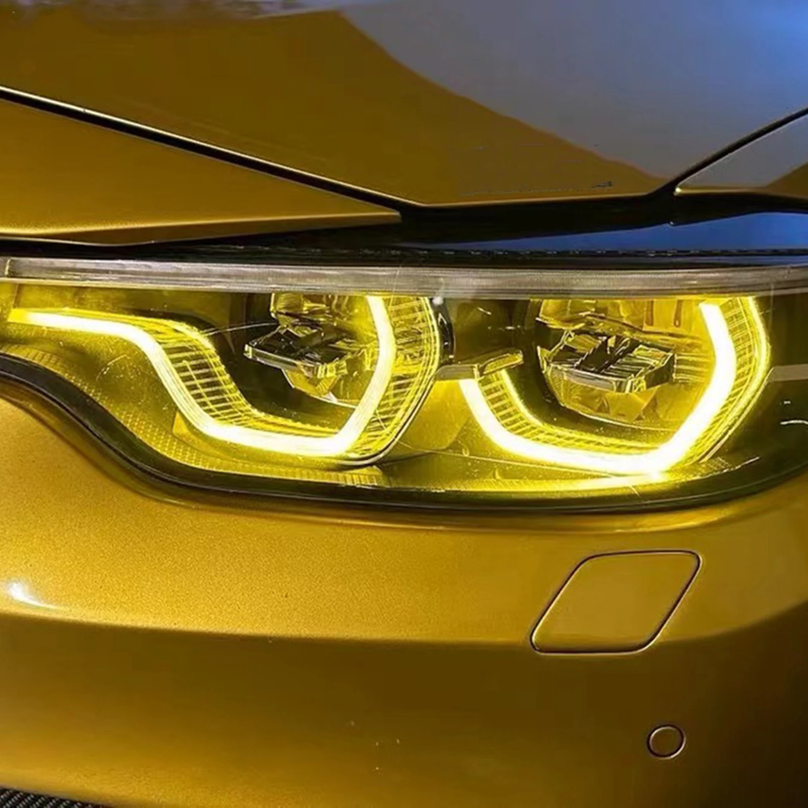 BMW 4シリーズ用DRL LEDデイタイムランニングライト,ヘッドライト,f80,f82,f83,lci,m3,m4,cls,2018-2020