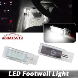 Car LED Footwell Light Luggage compartment Trunk Light Glove box Lamp For Golf 5 MK5 6 MK6 Jetta Passat B6 B7 B8 CC EOS Tiguan