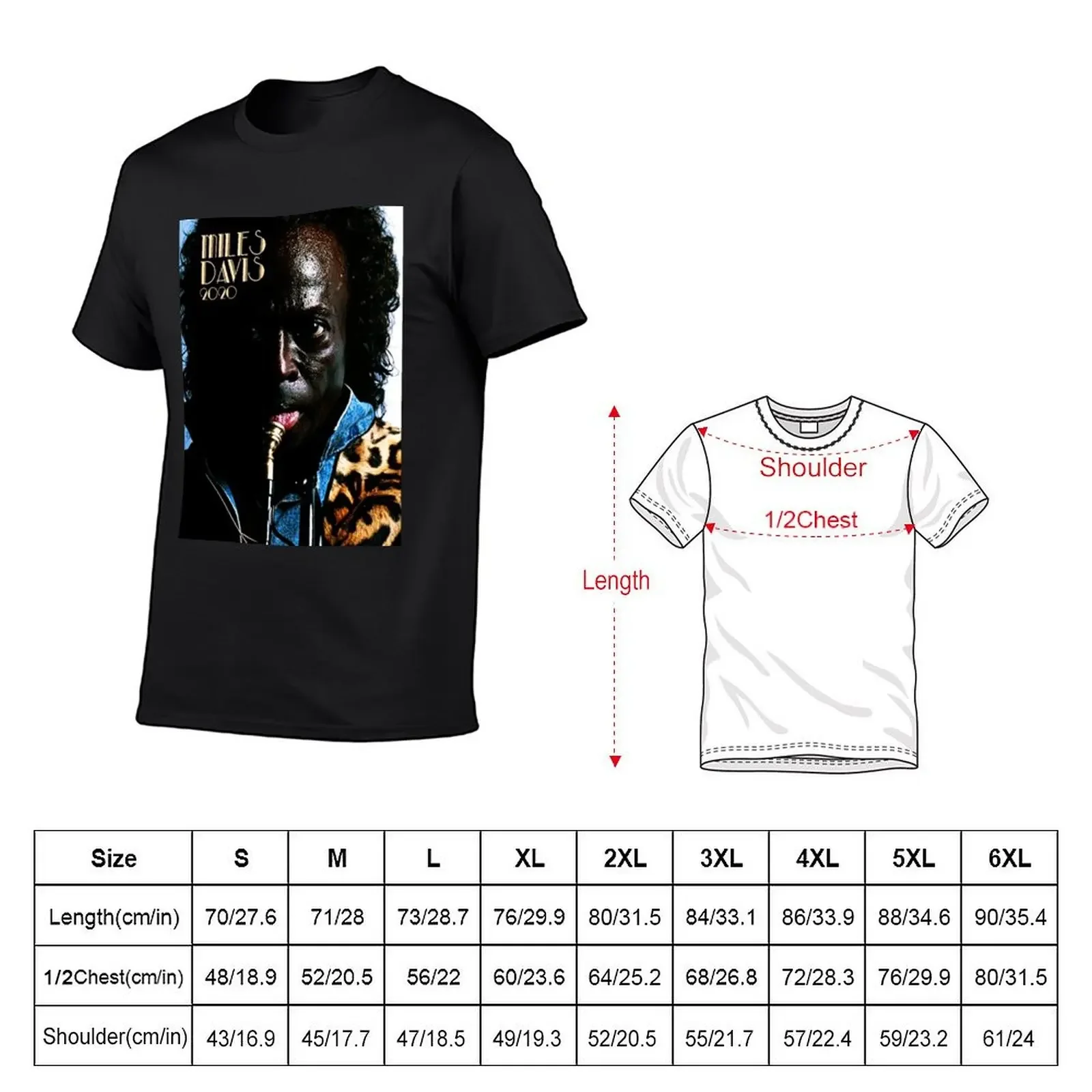 Miles-Davis Classic T-Shirt summer tops kawaii clothes affliction shirts summer shirt heavyweight t shirts for men