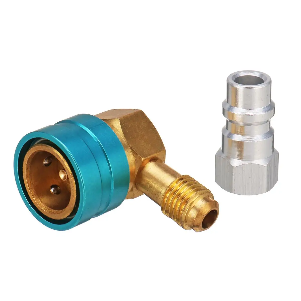 R1234Yf - R134A Low Side Refrigerant Plus Fluorine Quick Coupler Coupler Adapters Car Air-Conditioning Fitting