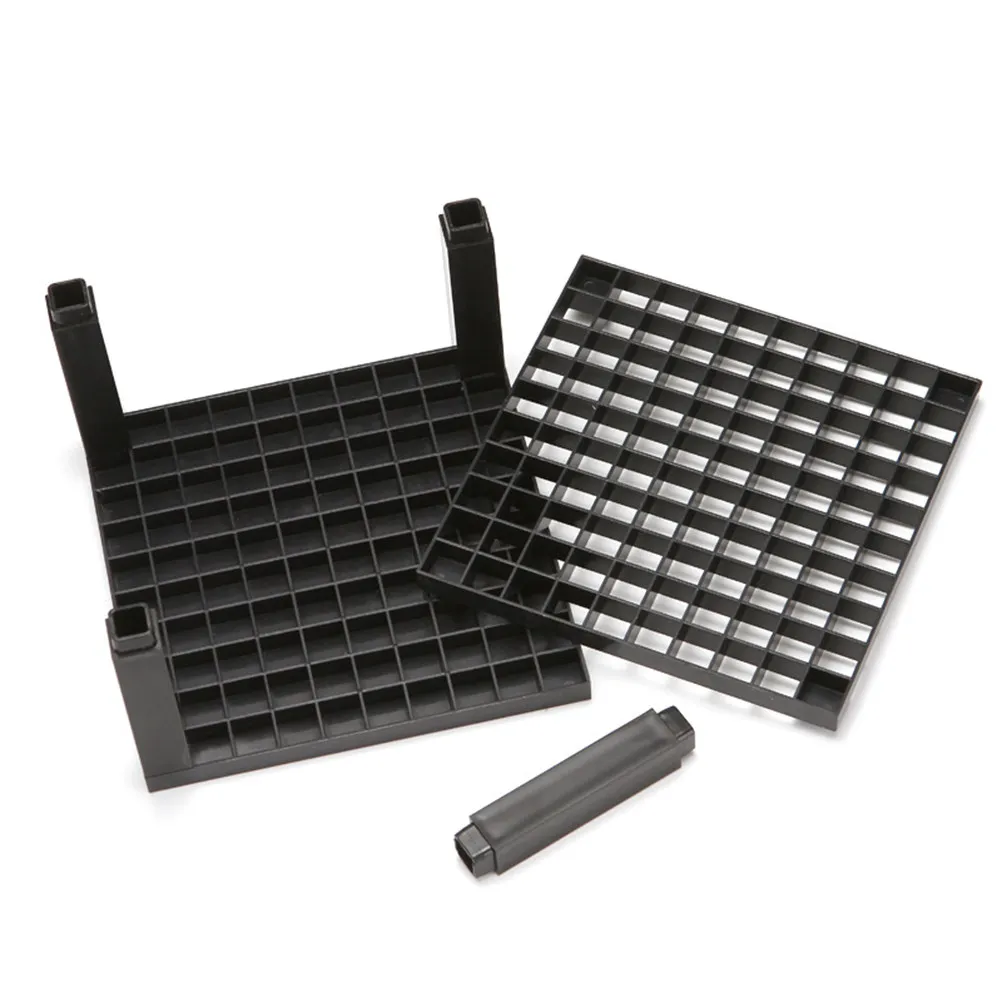 49-Cavity Strong Plastic Pencil Brush Holder Desktop Storage Organizer for Drawing Tools Art Supplies Markers Pens Pen Stand