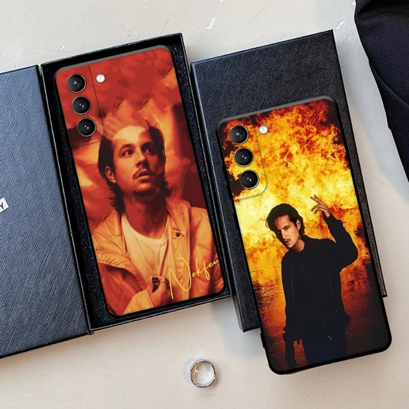Nekfeu Ken Samaras Rapper Phone Case for Samsung Galaxy S22 S23 S21 S20 FE Ultra S10 S9 S8 Plus S10e Note 20Ultra 10Plus Cover image 2