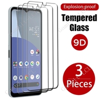 3PCS HD Original For Sharp Aquos wish4 Tempered Glass Protective ON Aquoswish4 SharpAquoswish4 6.6\