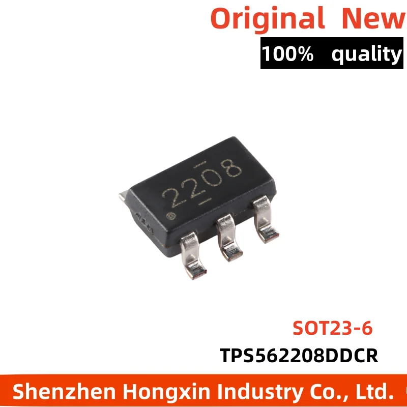 

10 pieces of TPS562208DDCR screen printed 2208 SOT23-6 synchronous buck converter chip