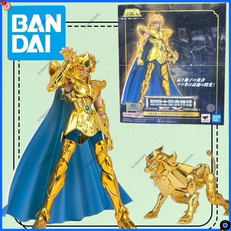 

Myth Cloth EX Saint Seiya Leo Aiolia Revival Edition Figuras De Acción Modelos Coleccionables Juguetes De Anime Clásicos