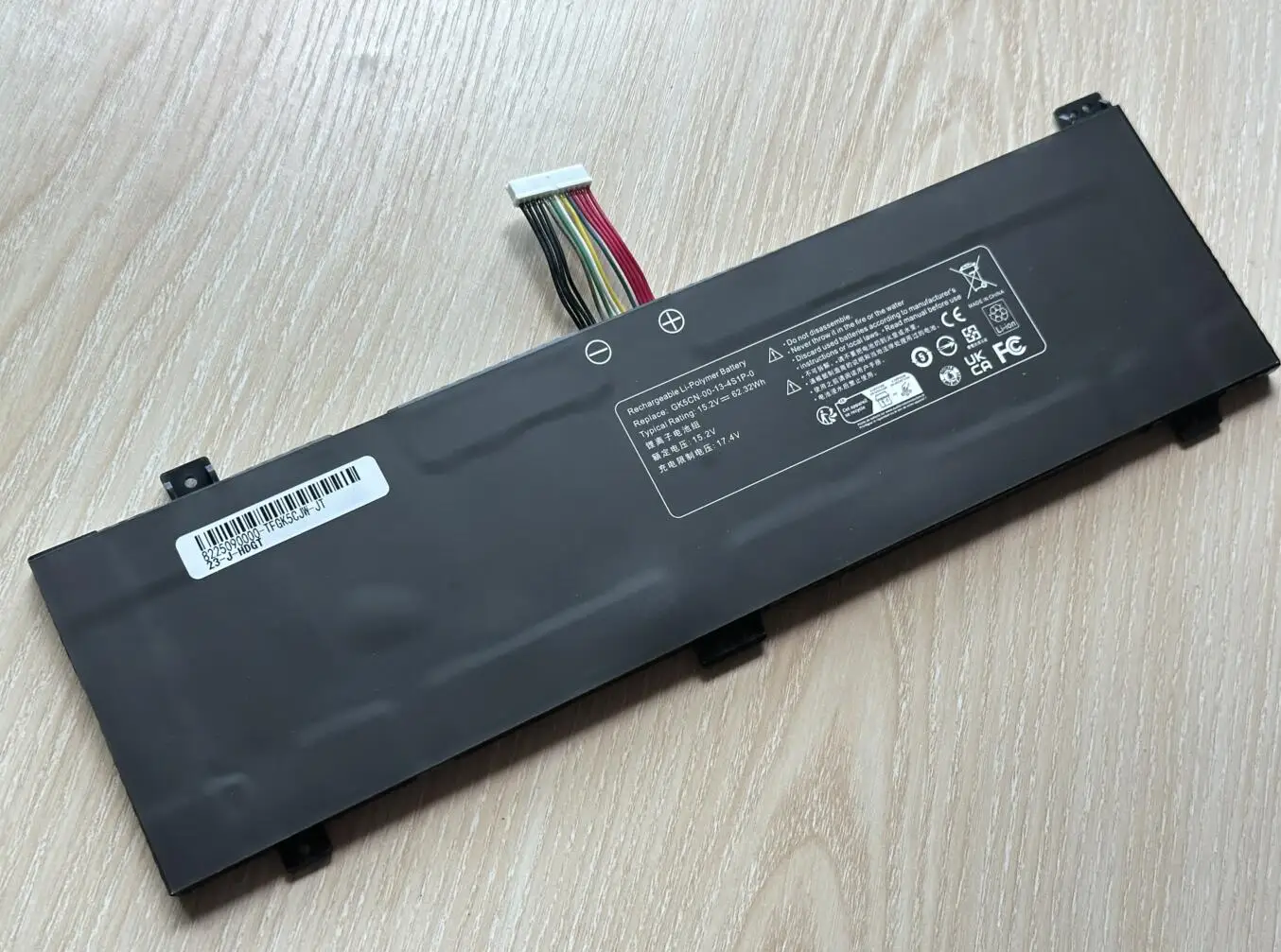 GK5CN-00-13-4S1P-0 Laptop Battery For TONGFANG GK5CN5Z GK5CN6Z GK5CN4Z GK6Z5CN GK7CP7S For MACHENIKE T90 Plus