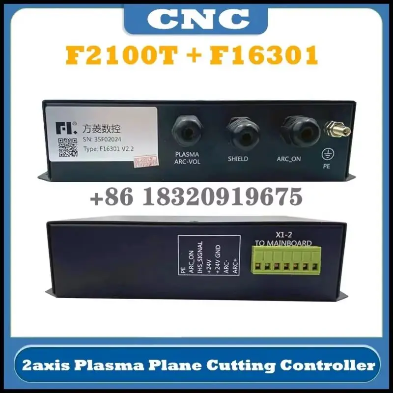 Fangling F2100T البلازما لهب آلة قطع الطائرة تحكم 2-محور نظام التصنيع باستخدام الحاسب الآلي F16301 مقسم الجهد F15121 JYKB-100-DC24V-T3