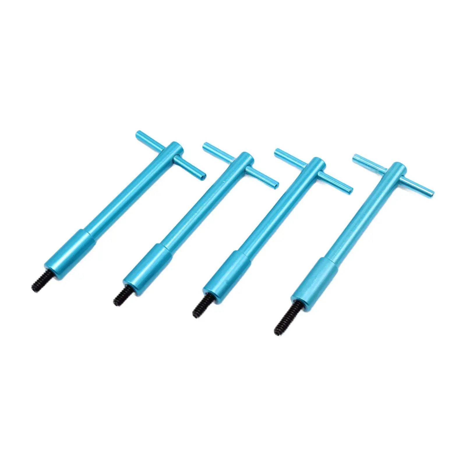 

4-х шт., Т-образная крышка клапана, алюминиевый сплав, простая установка, запасные части, прочные герметичные обновленные болты, комплект удержания, замена