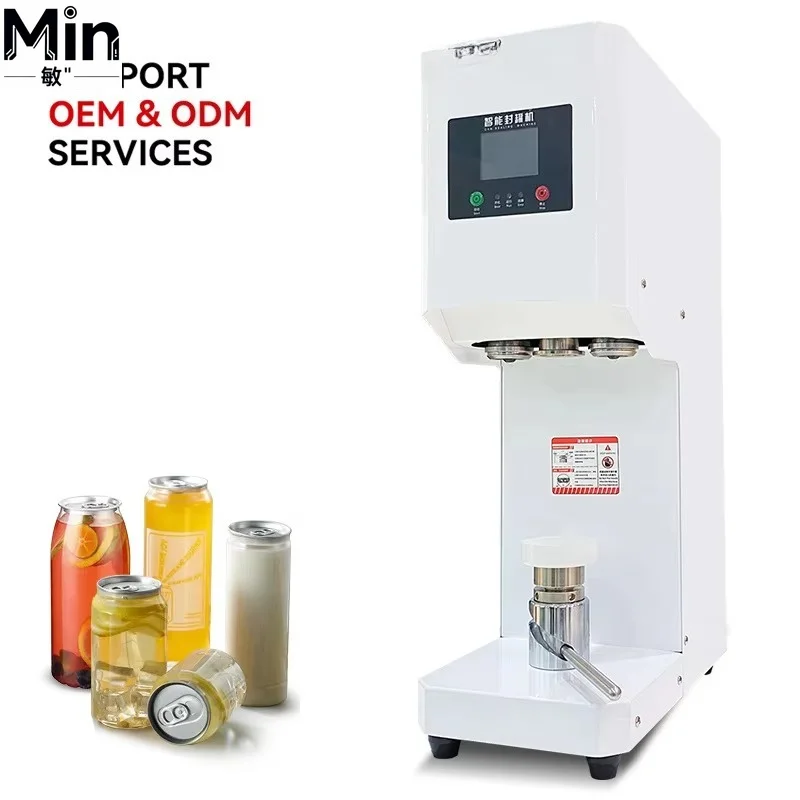 CE Approved Handheld Manual Can Sealer Sealing Machine for Beer Soda Boba Pop Coffee Tin Pet Can Closing