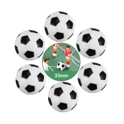 PP Mini Table Football Replacement Black and White Soccer Player Gift Tabletop Game Balls 32mm Game Accessories Soccer Balls