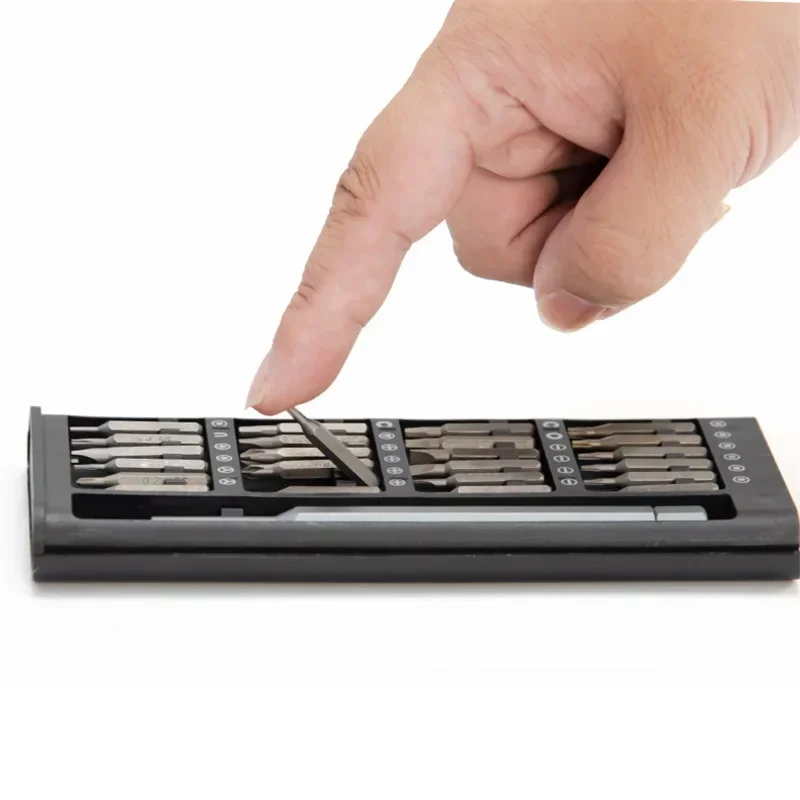 Set Obeng Presisi Phillips/Slotted/Torx/Hexagonal Head Magnetic Mini Screw Driver Untuk Mobil Komputer Ponsel Penggunaan Rumah