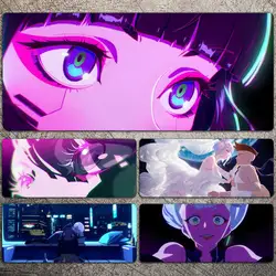 Anime C-cyberpunk Mousepad Large Gaming Mouse Pad LockEdge Thickened Computer Keyboard Table Desk Mat