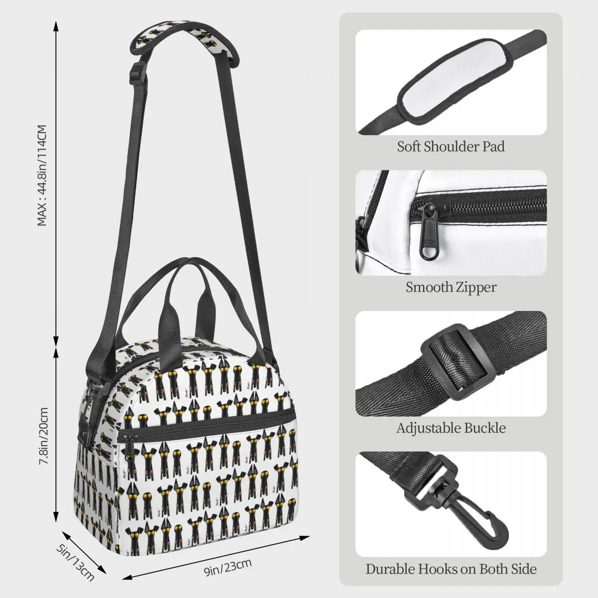 Greyhound Semaphore Insulated Lunch Bag for Women Office Cooler Thermal Box Tote Leakproof Lunch Boxes