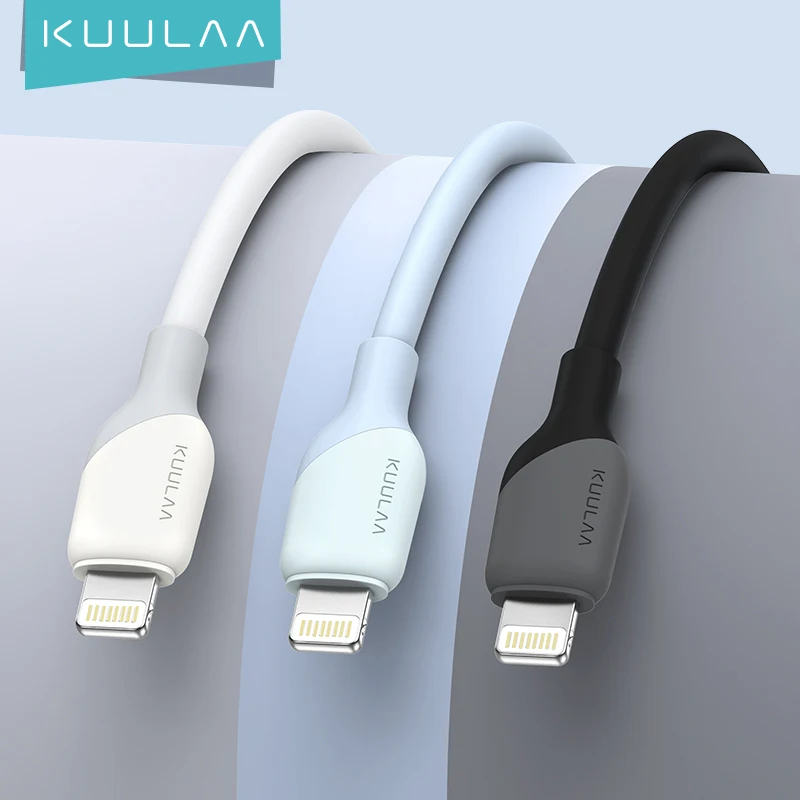 KUULAA USB C - Lightning MFiケーブル iPhone用 急速充電ケーブル PD 30W USB Type C iPhone 14 13 12 11 Pro Max X XS XR 8対応