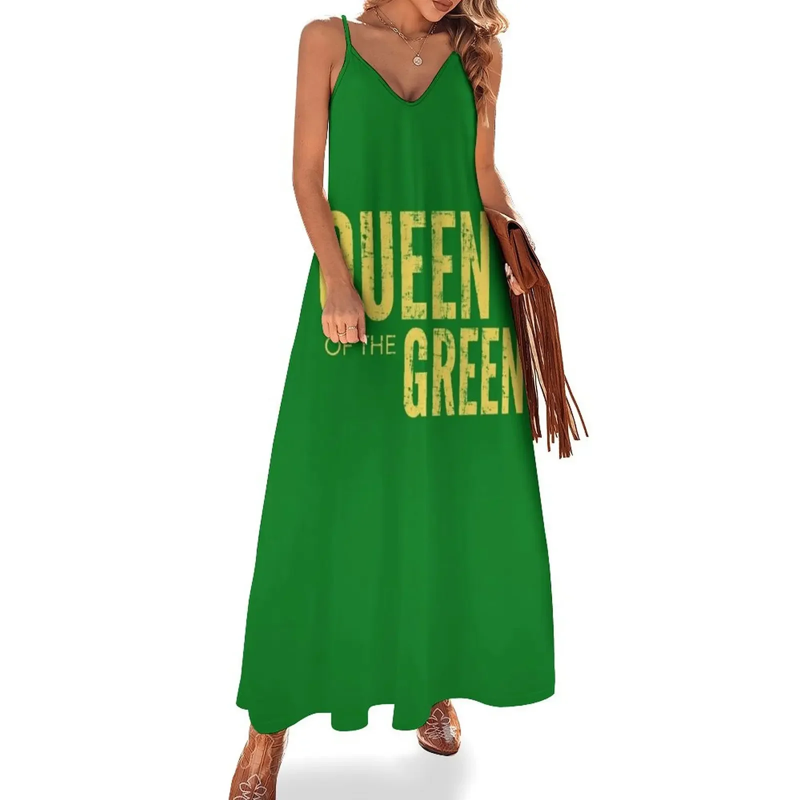 Queen Of The Green Golf T-shirt Perfect Gift For Golf Lovers Sleeveless Dress women long dresses evening dress woman Dress