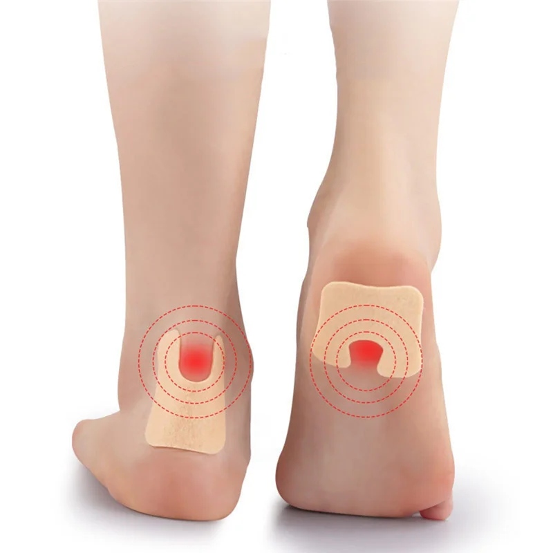 B02C-U-vormige vilten voetkussens, 120 stuks eelt- en middenvoetpijnverlichtingskussens, voorkomen eelt