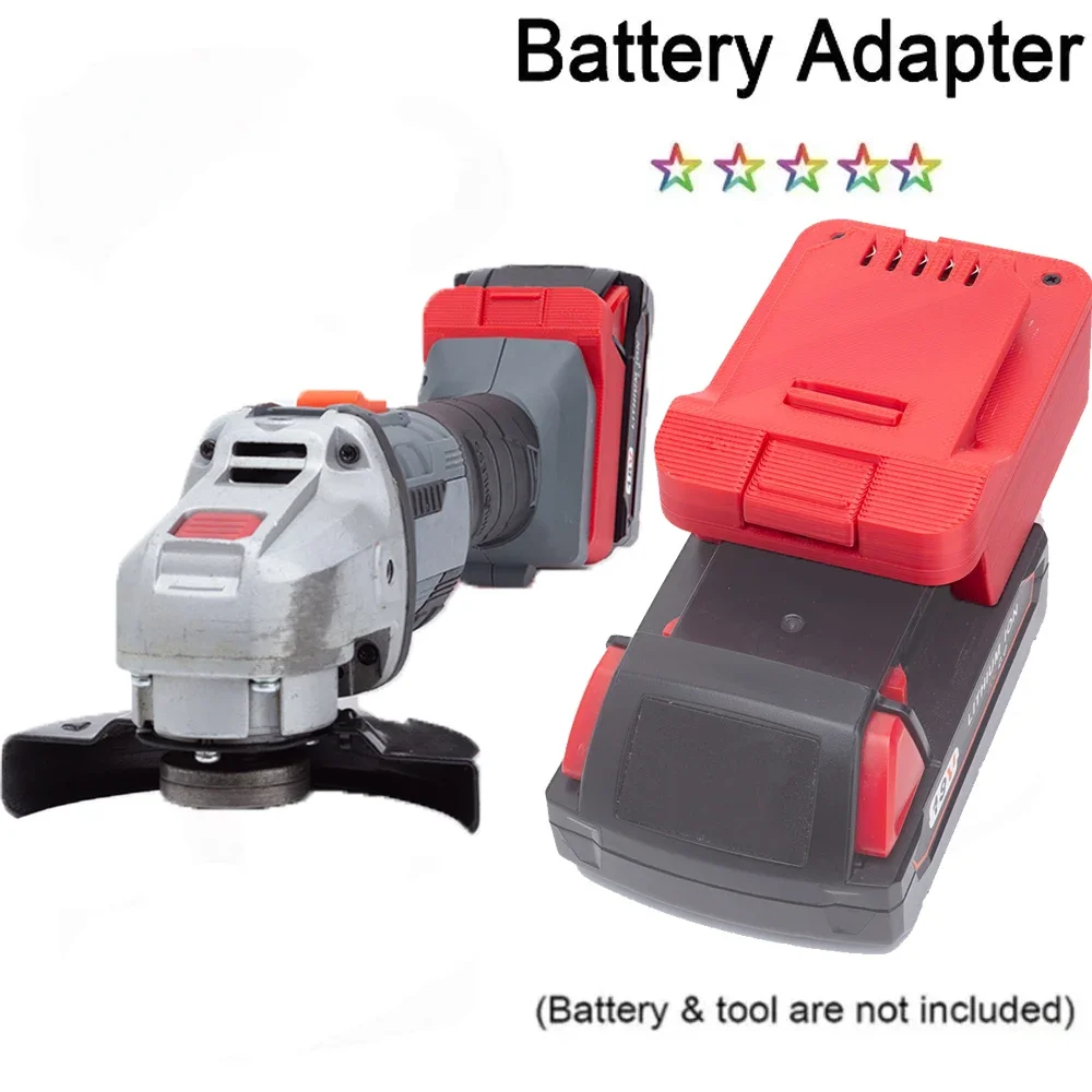 

Battery Convert Adapter for Milwaukee 18V Lithium to for Aldi FERREX 20V Power Tool Accessories (Not include tools and battery)