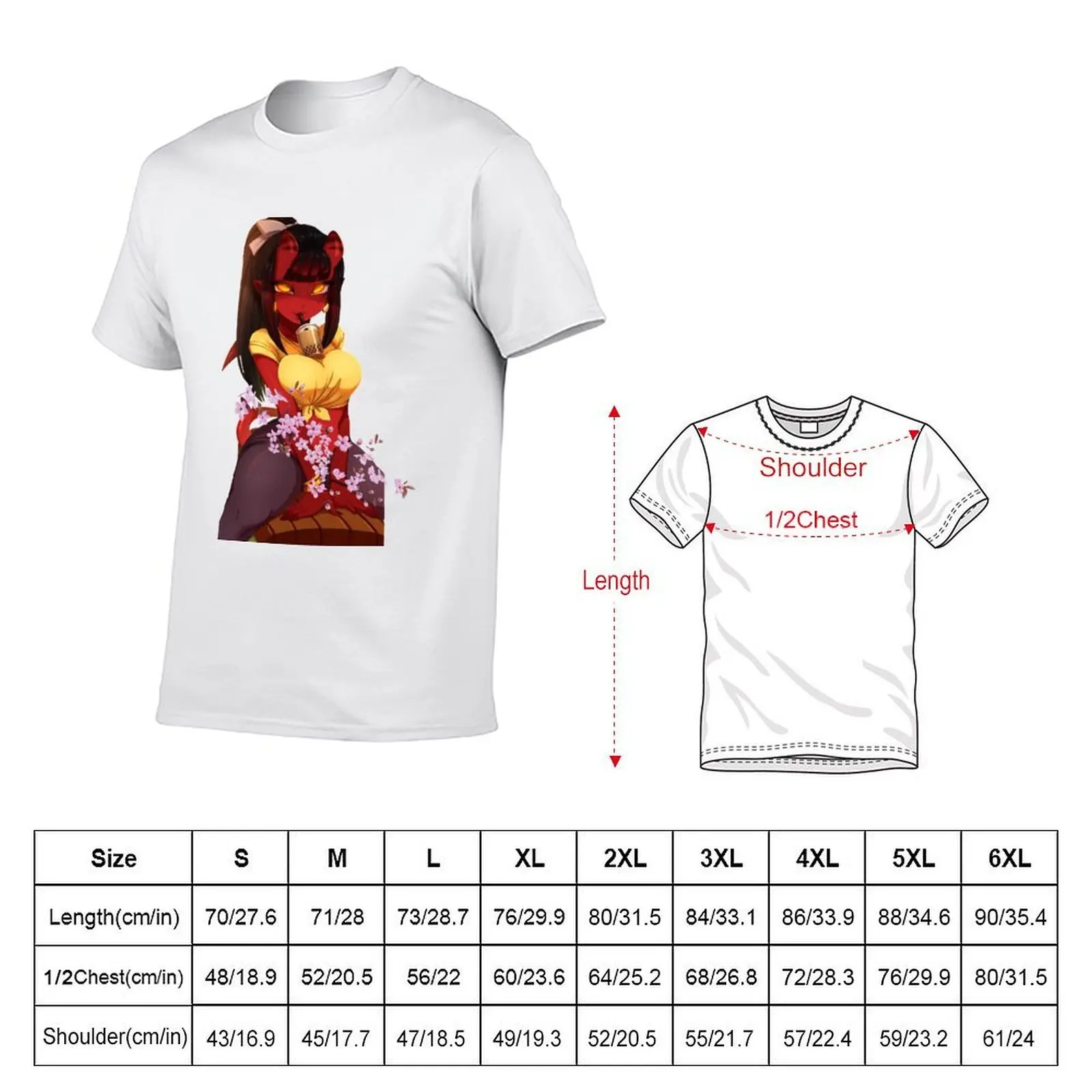 meru the succubus sexy T-Shirt man t shirt cotton high quality t shirt man designer T-Shirt