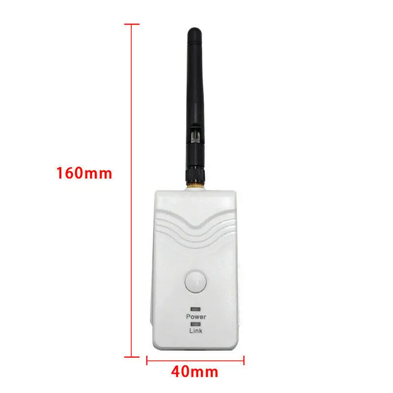 WiFi Transmitter Signal Repeater for Wireless Car Rear View Backup Camera for iPhone IOS & Android 903S HD PK 903W,Black