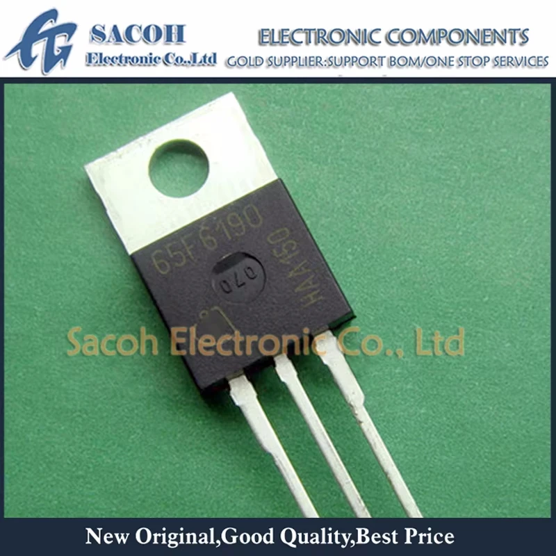 

Refurbished Original 10Pcs/Lot IPP65R190CFD OR IPA65R190CFD OR IPB65R190CFD 65F6190 TO-220/TO-220F 11A 650V N-Ch Power MOSFET