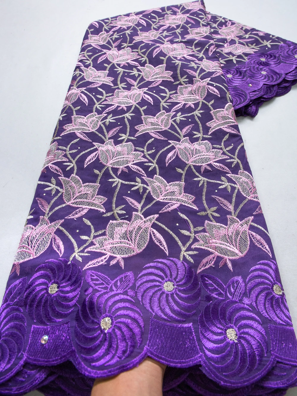 Африканская конопляная кружевная ткань Kalume, дышащая вышитая полиэстеровая ткань для купальников, свадебных платьев и поделок