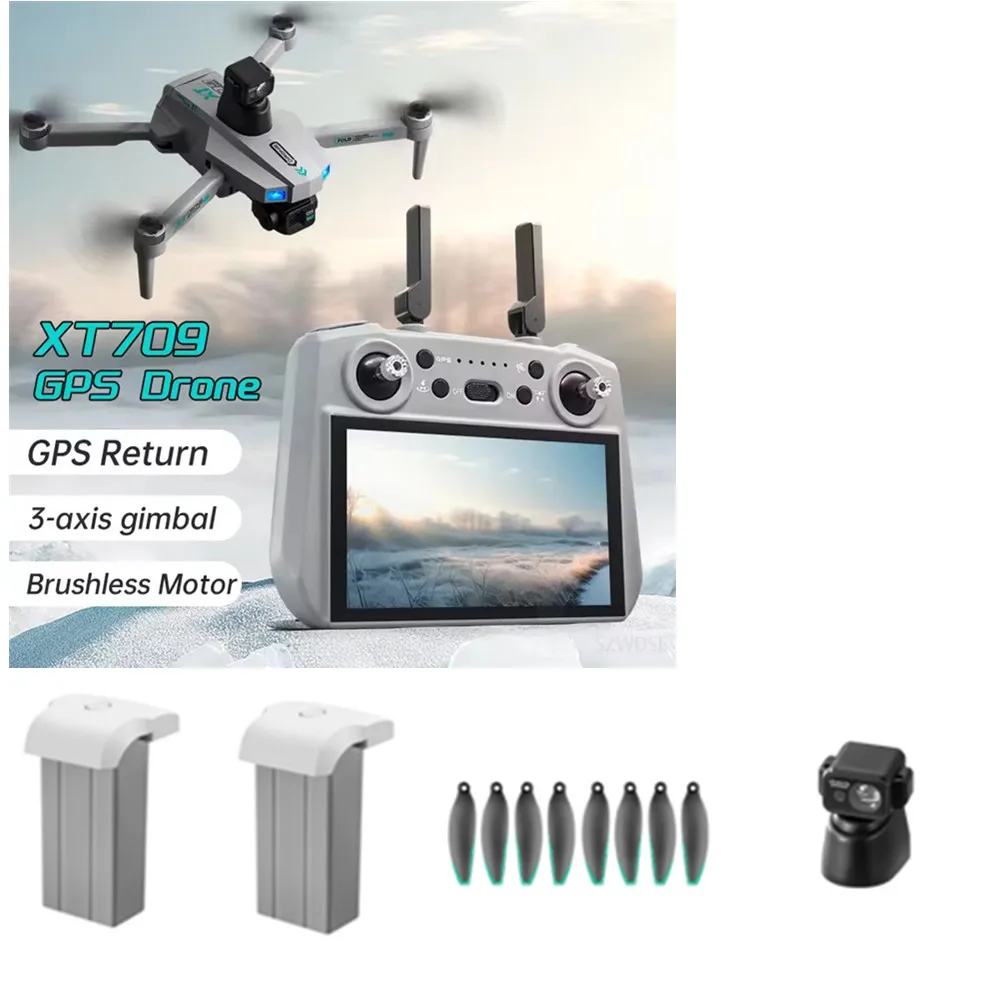 XT709 Drone Batterij 7.4v 2000mAh XT709 Drone Propeller Gebruik Voor XT709 Drone Onderdelen