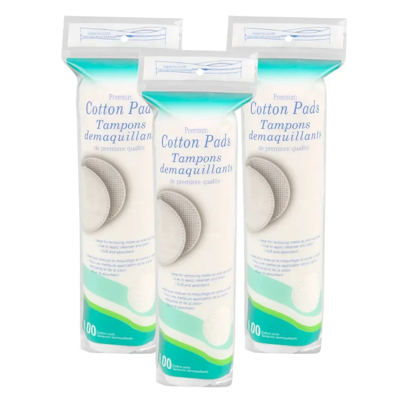High Quality Disposable Makeup Cotton Wipes Soft Remover Pad Facial Cleansing Paper Wipe Cosmetic Cotton Toner Facial Mask Paper