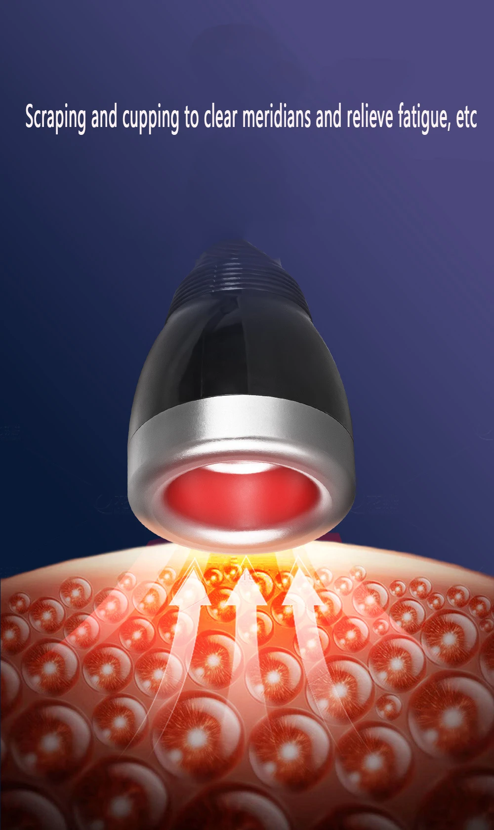 อุปกรณ์ความงามบำบัดด้วยไฟฟ้าร่างกายปรับสภาพไมโครกระแสอเนกประสงค์