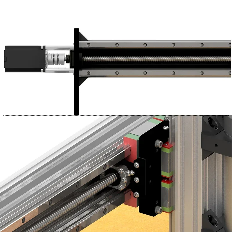 BulkMan3D ULTIMATE Bee เครื่อง CNC Router ชุดสกรูบอล 4 แกน DDCSV4.1 ออฟไลน์ควบคุม 2.2KW Air/น้ํา Cooling แกน CNC