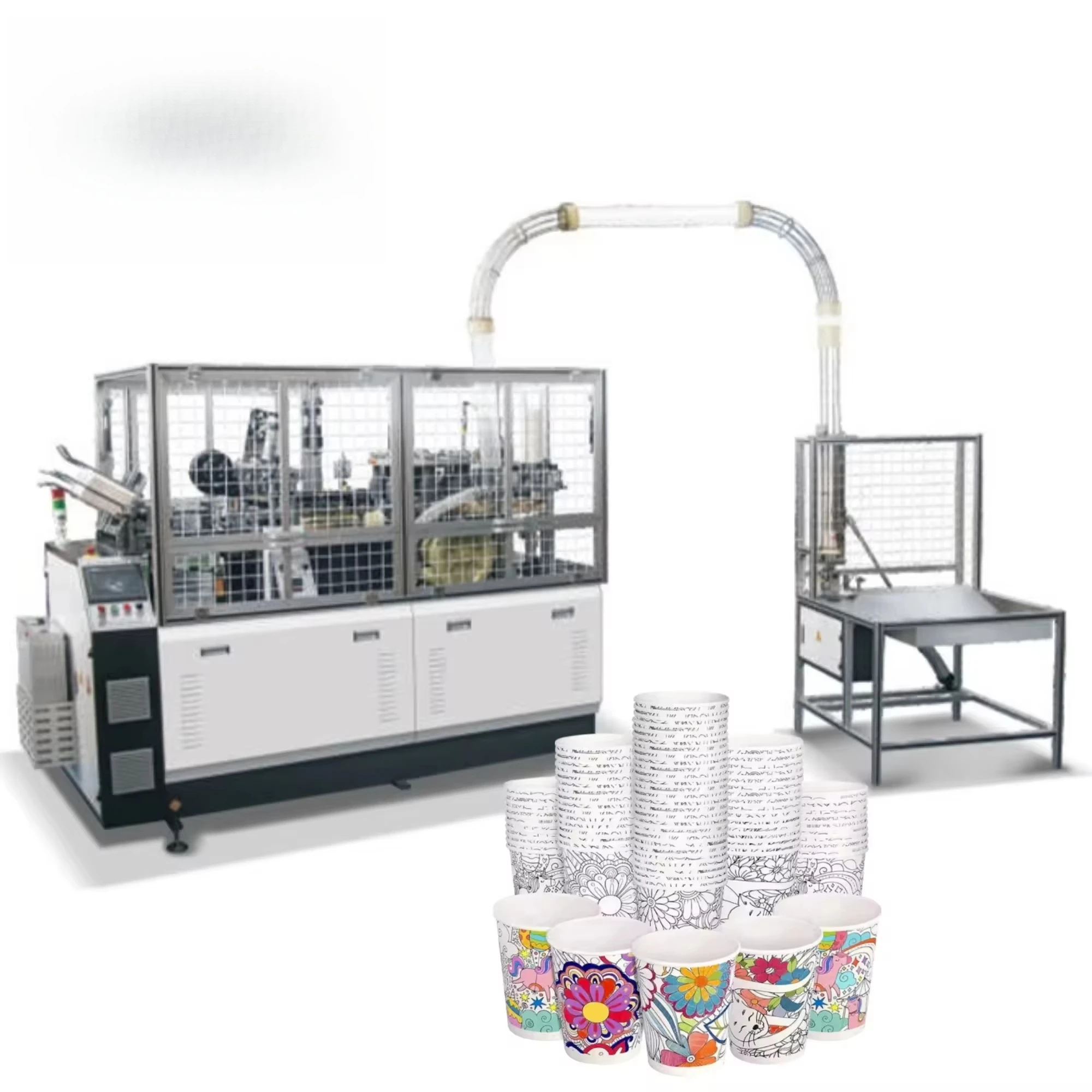 Custom Logo High-Speed Disposable Paper Cup & Plate Former Machine Price Fully Automatic OEM ODM with Motor As Core Component