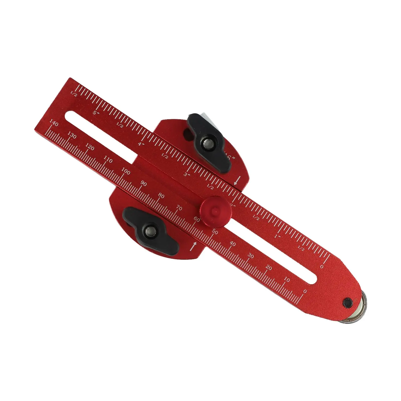 Используется в мастерских 18,5 см х 9 см 7,28 х 3,54 дюйма Регулируемая направляющая для узкой резки полос Регулируемая направляющая для деревообработки Регулируемая направляющая для рифвания