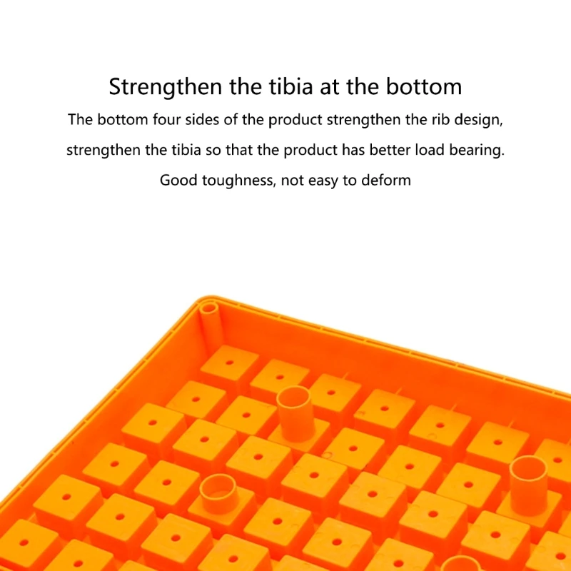 Bagian Alat Router Bit Mengumpulkan Kotak Spring Collet Storage Box dengan Beberapa Kompartemen ER25 ER32 16N32 Efisien