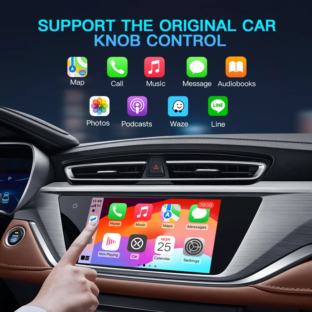 Geely Tugella Monjaro GX3 Pro Emgrand Azkarra Atlas Pro carbitlink easy connection to Wireless carplay Android auto smart box