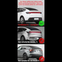 TEKSY 1/2/3/4/6/7/8pcs For Tesla New Model Y 2025 2026 Juniper ABS with Silicone Non-slip Mat Console & Armrest Storage Box 2