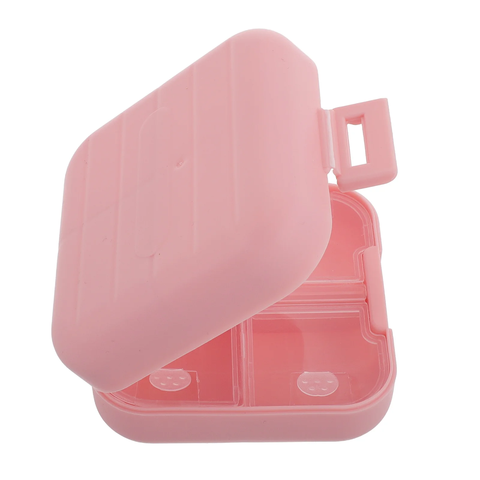 

Мини-органайзер для таблеток, 7 отделений, портативный дорожный футляр для лекарств, ежедневный компактный держатель для таблеток, дорожный контейнер для лекарств