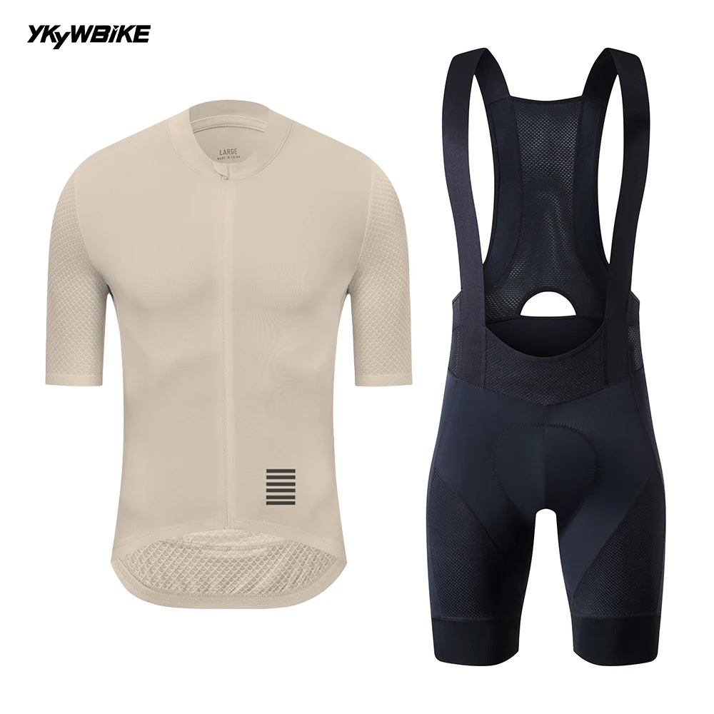 Ykyw Männer Radfahren Kurzarm Trikot Kleidung Set Sommer atmungsaktiv MTB Radsport Träger hose Fahrrad hose Kit Fahrrad anzug Maillot – Detail 19